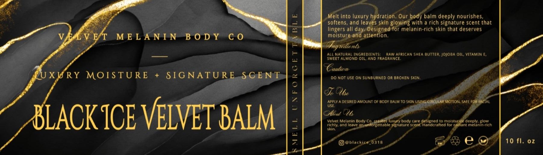 BLACK ICE VELVET BALM